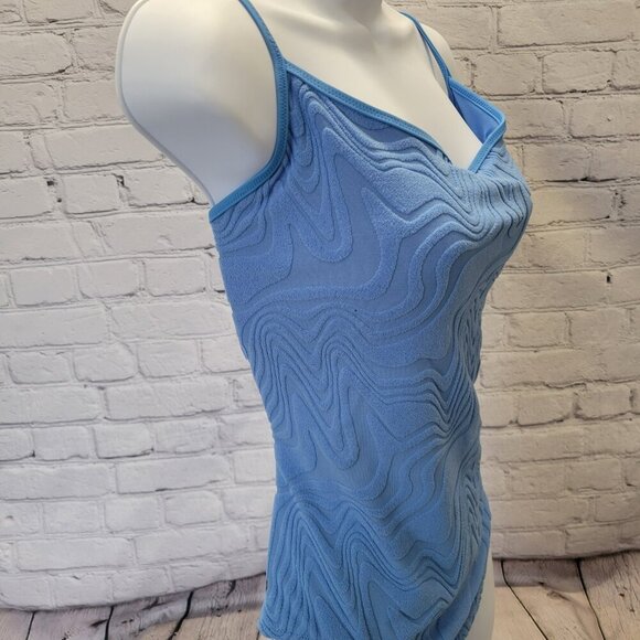 Bar III Women's Textured Tie-Back One-Piece Swimsuit - Picture 3 of 6